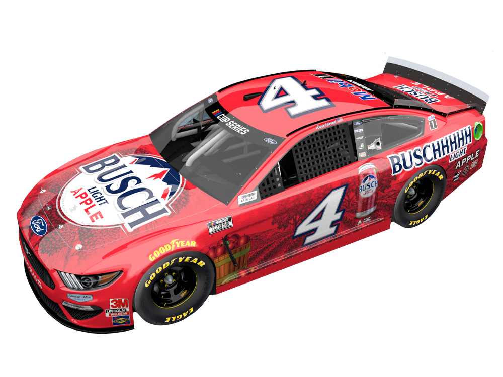 Details about   KEVIN HARVICK 2020 POCONO  BUSCH LIGHT HEAD FOR THE MOUNTAINS RACED WIN 1/24 